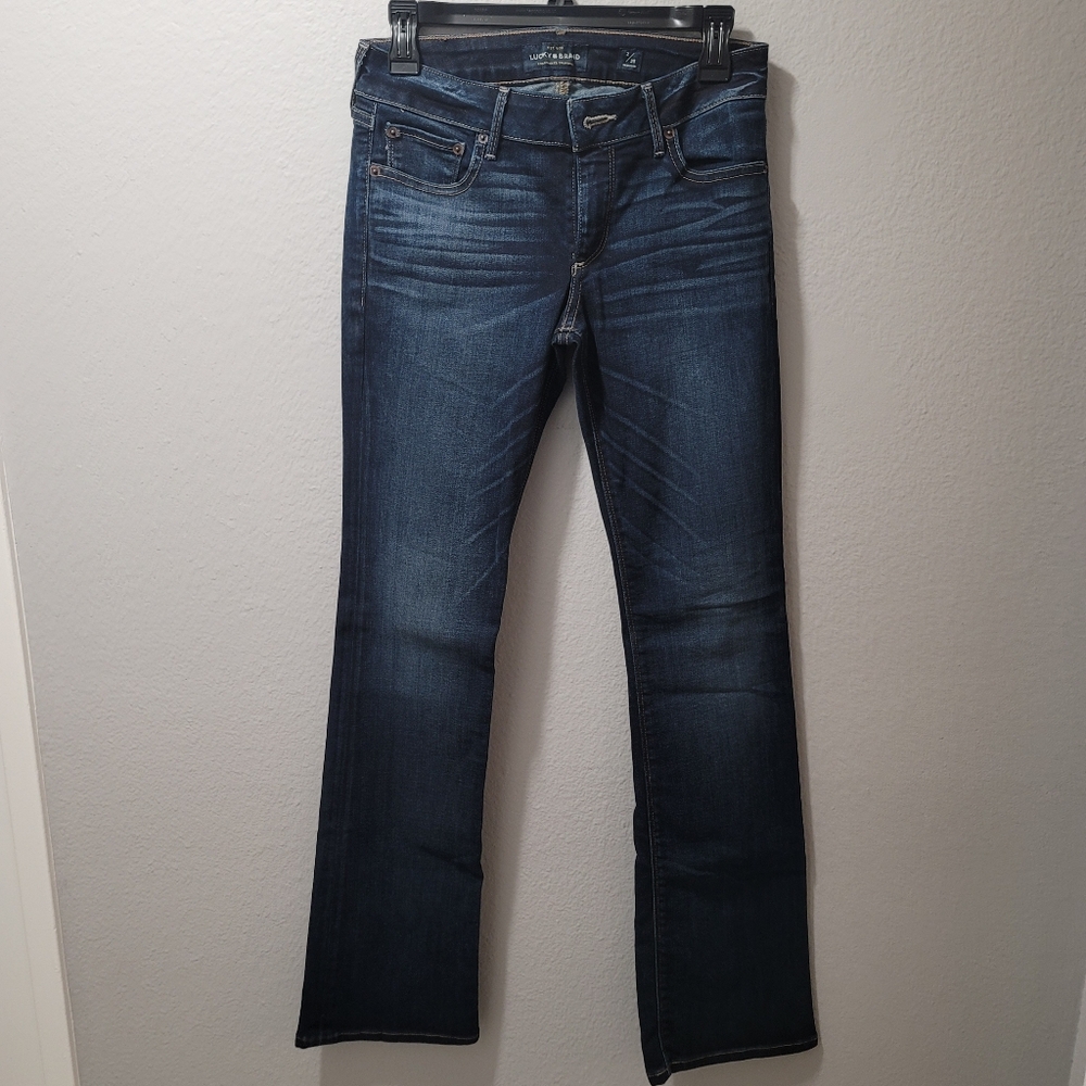 Women's Like New Lolita Boot Lucky Jeans, Size 2/26 Regular
